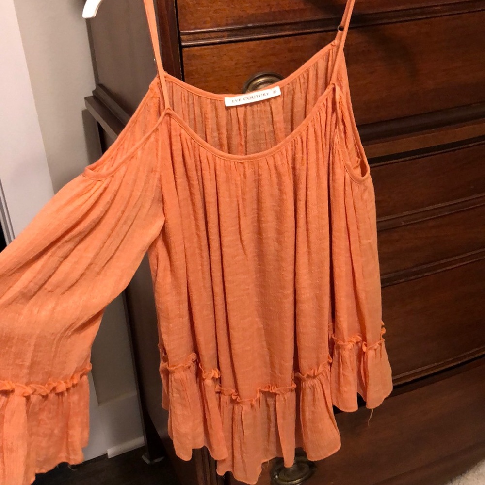 Off the shoulder blouse, size M